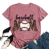 Baseball Mom T-Shirt Baseball Mom Shirt für Frauen Neuheit Shirt