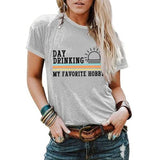Frauentag - Trinken ist mein Lieblingshobby T-Shirt