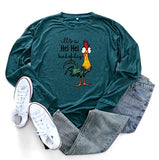 Women It's a HEI HEI Kind of Day Shirt Long Sleeve Graphic Blouse