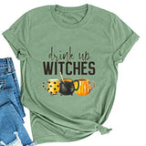 Drink Up Witches T-Shirt für Frauen Halloween Shirt
