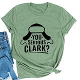 Femmes You Serious Clark T-Shirt Chemise de Noël
