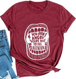 T-shirt Femme si vous n'êtes pas en colère, vous ne faites pas attention