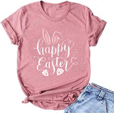 Women Happy Easter T-Shirt Cute Easter Shirt