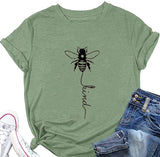 Women Bee Kind T-Shirt Graphic Shirt & Blouse