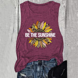 Be The Sunshine Summer Tank Shirt for Women