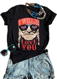 Damen T-Shirt „I Willie Love You“