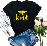 Damen Bee Kind Bee Happy T-Shirt