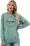 Waymaker – sweat-shirt ample à col ras du cou pour femme, vêtement chrétien