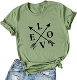 Frauen Liebe Shirt Valentinstag Shirt