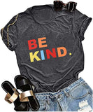 Women Be Kind T-Shirt Kindness Shirt Women Graphic Shirt