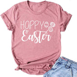 Women Happy Easter T-Shirt Cute Easter Shirt