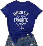 Women Hockey is My Favorite Season T-Shirt