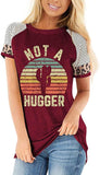 Women Not A Hugger T-Shirt Cactus Shirt