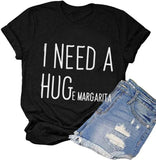 Women?s? I Need A Huge Margarita Graphic Sweatshirts Casual Loose Crew Neck Long Sleeve Top Women