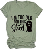 Funny Halloween Tee Women T-Shirt