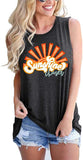 Women Sunshine Chaser Tank Sunshine Graphic Shirt