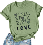 Frauen Liebe Shirt Valentinstag Shirt