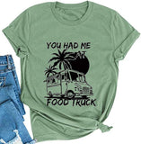 Damen T-Shirt mit V-Ausschnitt