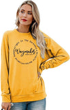 Waymaker – sweat-shirt ample à col ras du cou pour femme, vêtement chrétien