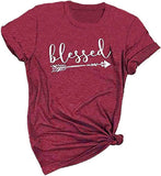 Women Blessed T-Shirt Christian Shirt