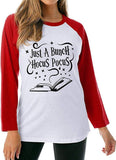 It's Just A Bunch Hocus Pocus Blouse Halloween Shirt
