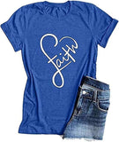 T-shirt de foi pour femmes, chemise chrétienne