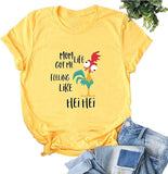 Women Mom Life Got Me Feeling Like HEI HEI Funny T-Shirt