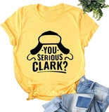 Femmes You Serious Clark T-Shirt Chemise de Noël