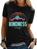 Damen T-Shirt „Freundlichkeit ist Magie“