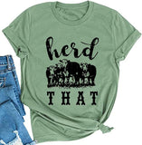 Women Herd That Cow T-Shirt