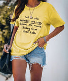 Chemise de maman drôle Les femmes ne sont pas toutes perdues, certaines sont des mamans qui se cachent de leur T-shirt enfant