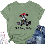 Women Heifer T-Shirt Cow Shirt