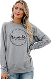 Waymaker – sweat-shirt ample à col ras du cou pour femme, vêtement chrétien