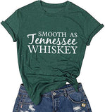 T-Shirt femme lisse comme le whisky du Tennessee