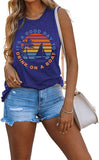 Lustiges Urlaubs-Tanktop für Frauen mit Aufschrift „It's A Good Day to Drink on A Boat“, Trinktops