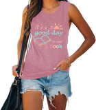 Women Book Lover Tank Tops It's A Good Day to Read A Book Funny Shirt