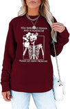 Women You Smell Like Drama Halloweentown Sweatshirt