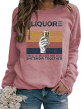 Damen Langarm-Sweatshirt mit Aufschrift „The Glue Holding This 2020 Shitshow Together“
