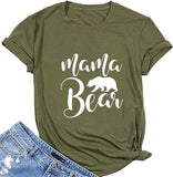 Women Mama Bear T-Shirt