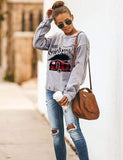 Women Long Sleeve Christmas Sweater Christmas Shirt