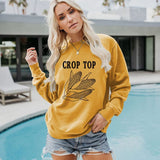 Farm Crop Corn Sweatshirt Chemise cadeau à manches longues