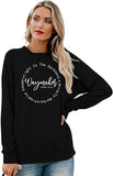 Waymaker – sweat-shirt ample à col ras du cou pour femme, vêtement chrétien