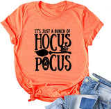 It's Just a Bunch of Hocus Pocus T-Shirt Halloween Shirt
