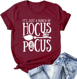 It's Just a Bunch of Hocus Pocus T-Shirt Halloween Shirt