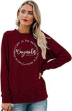 Waymaker – sweat-shirt ample à col ras du cou pour femme, vêtement chrétien
