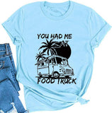 Damen T-Shirt mit V-Ausschnitt