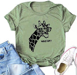 Giraffe war oben T-Shirt Giraffe Shirt