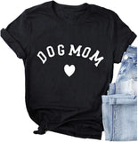 Chien Maman Chat Maman T-Shirt Femme Chemise Graphique