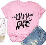 T-Shirt maman ours femme, chemise maman