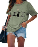 Three Goats Make Happiness Women T-Shirt